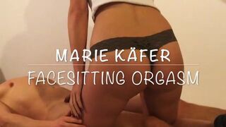 Marie Kaefer - Facesitting Orgasm - I-use-his-face-and-
